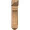 Ekena Millwork Merced Arts and Crafts Smooth Bracket w/ Offset Brace, Western Red Cedar, 7 1/2"W x 22"D x 34"H BKT0806X22X34MRC03SWR - alternate 3
